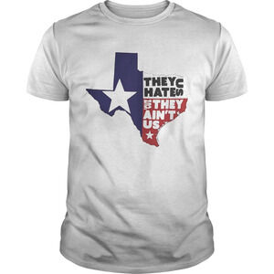 They Hate Us They Aint Us Map Shirt
